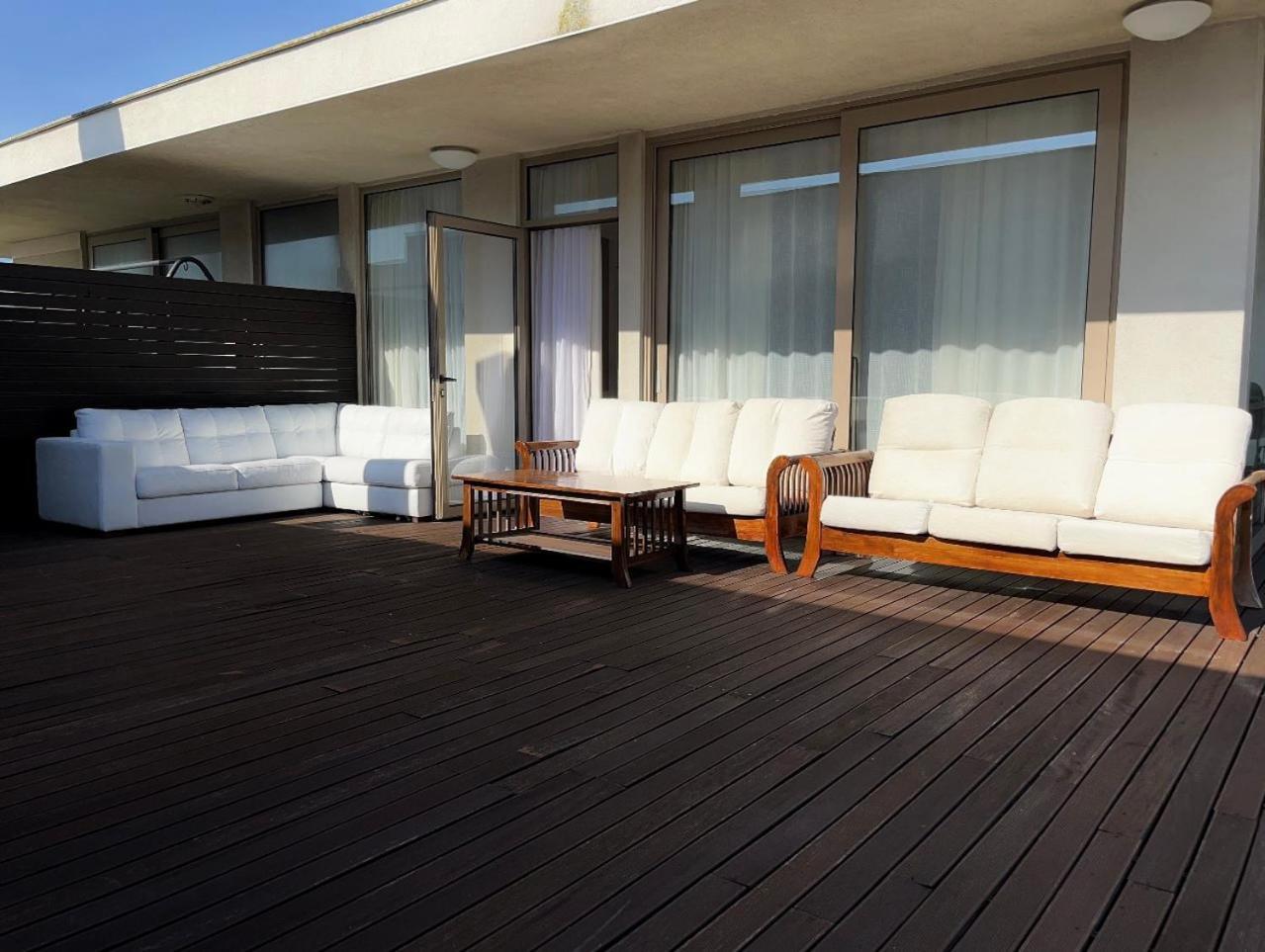 Sea View Penthouse Apartment Obzor Bagian luar foto