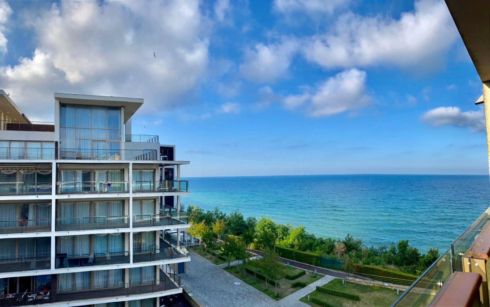 Sea View Penthouse Apartment Obzor Bagian luar foto